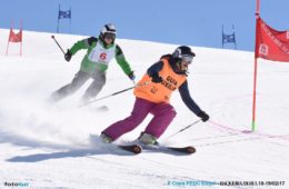 Campeonatos de España de esquí para personas con discapacidad física y visual.